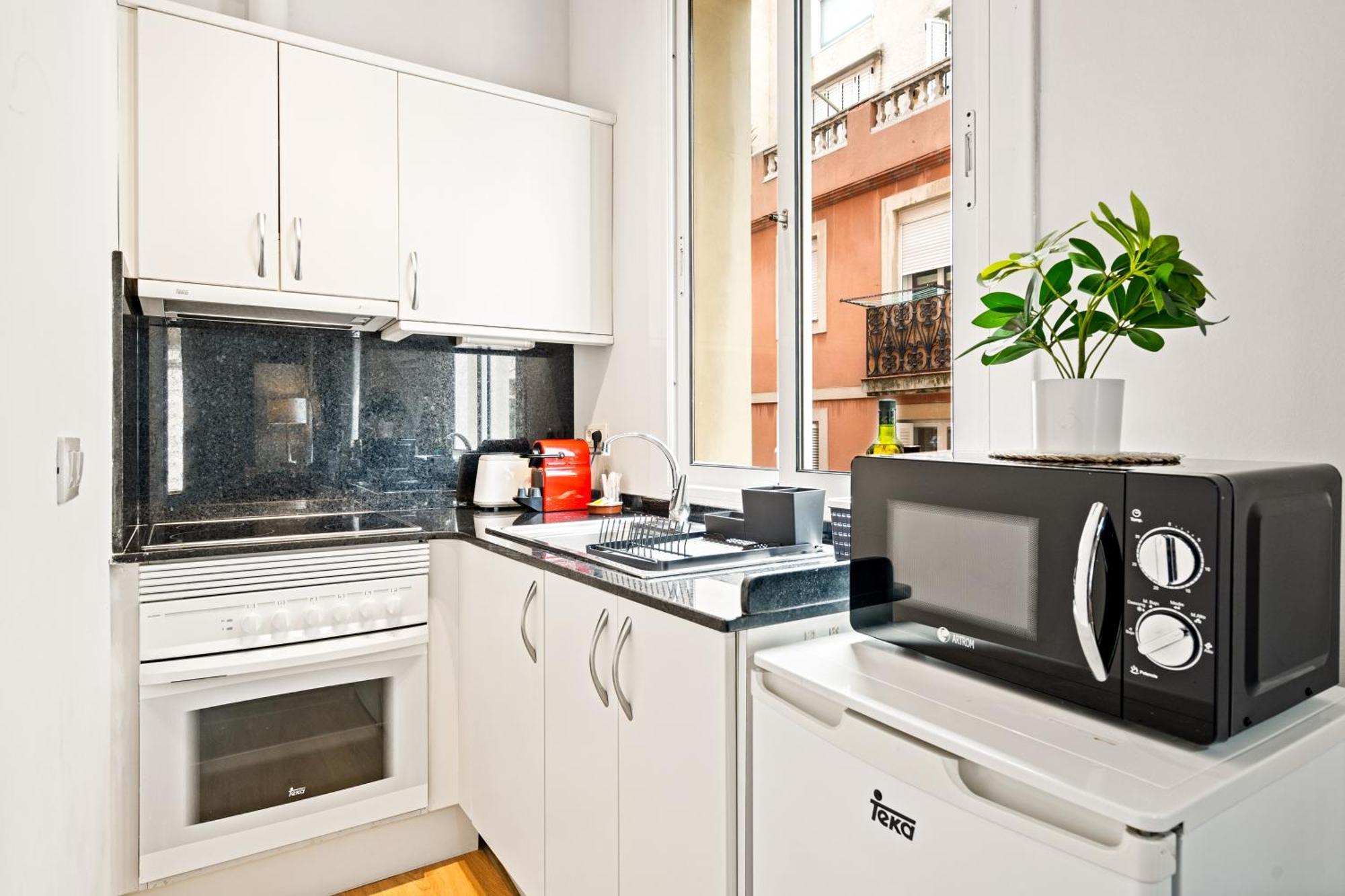 Lodging Apartments Barceloneta Beach Studio P2 ภายนอก รูปภาพ