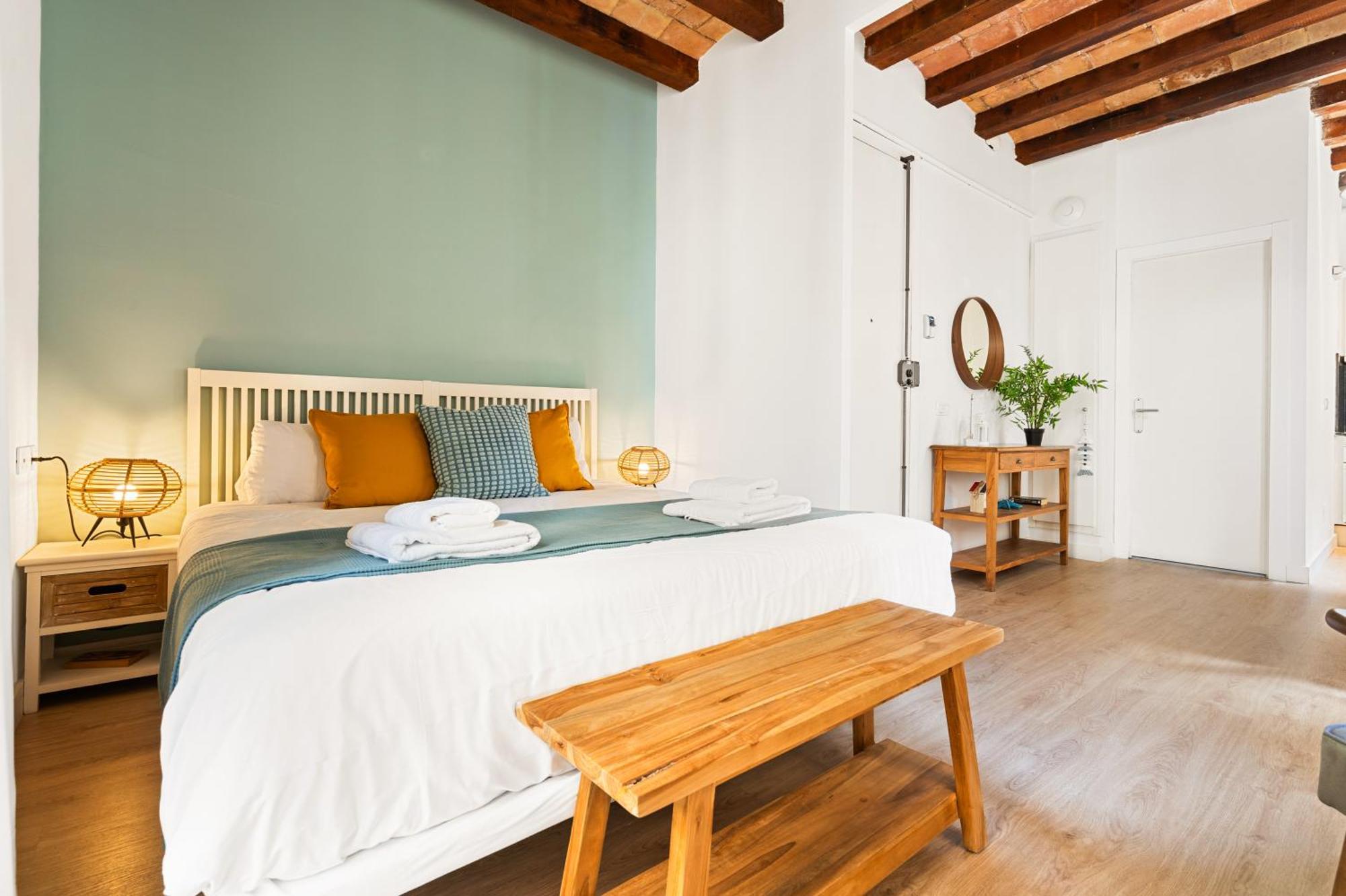 Lodging Apartments Barceloneta Beach Studio P2 ภายนอก รูปภาพ